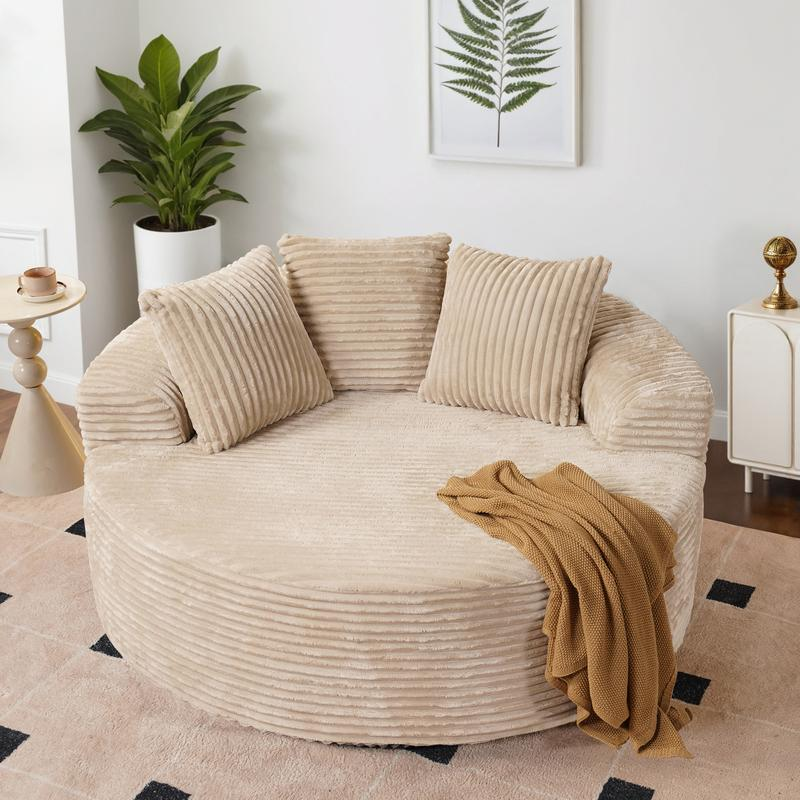 Oversized Leisure Round Chair