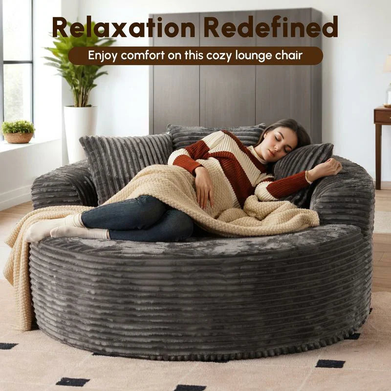 Oversized Leisure Round Chair