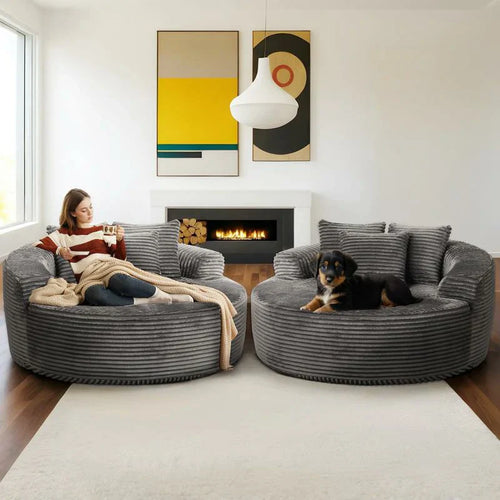 Oversized Leisure Round Chair