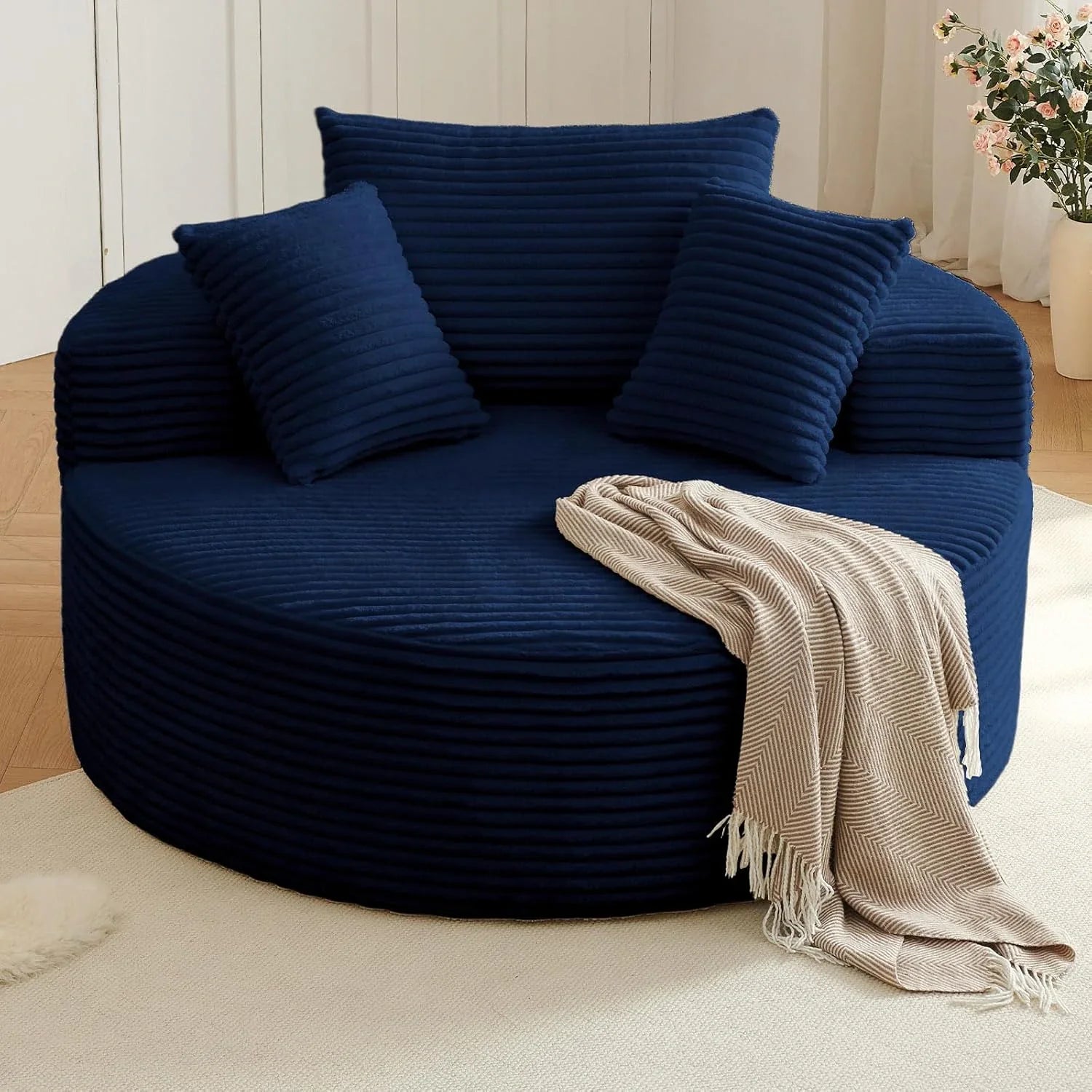 Oversized Leisure Round Chair