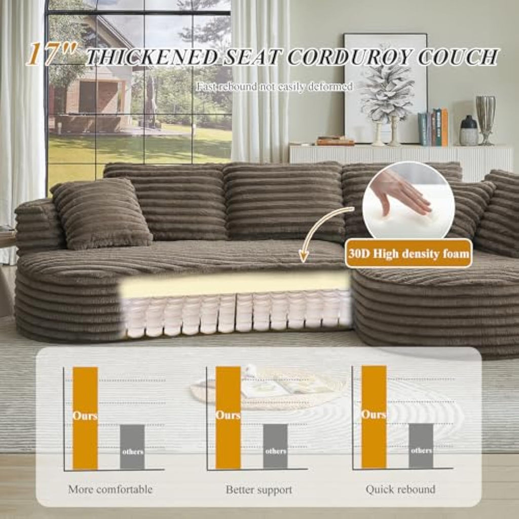 Boneless Modular Sofa for Modern Living