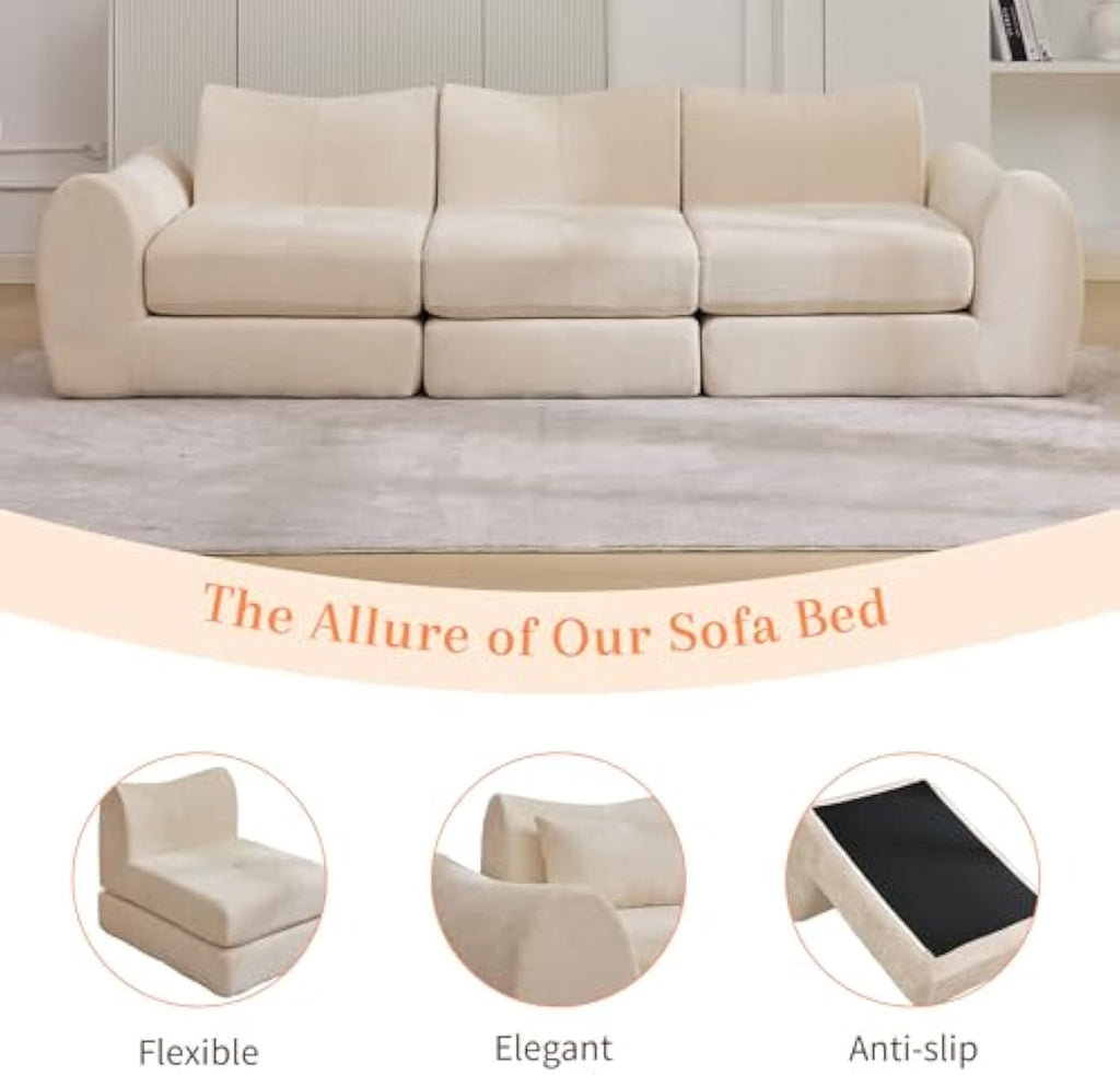 4-in-1 Folding Sofa Bed