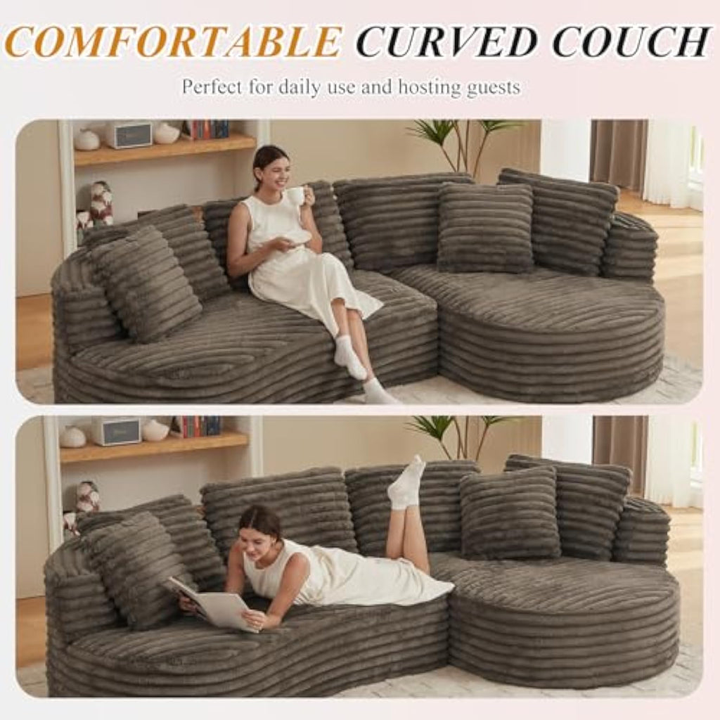 Boneless Modular Sofa for Modern Living