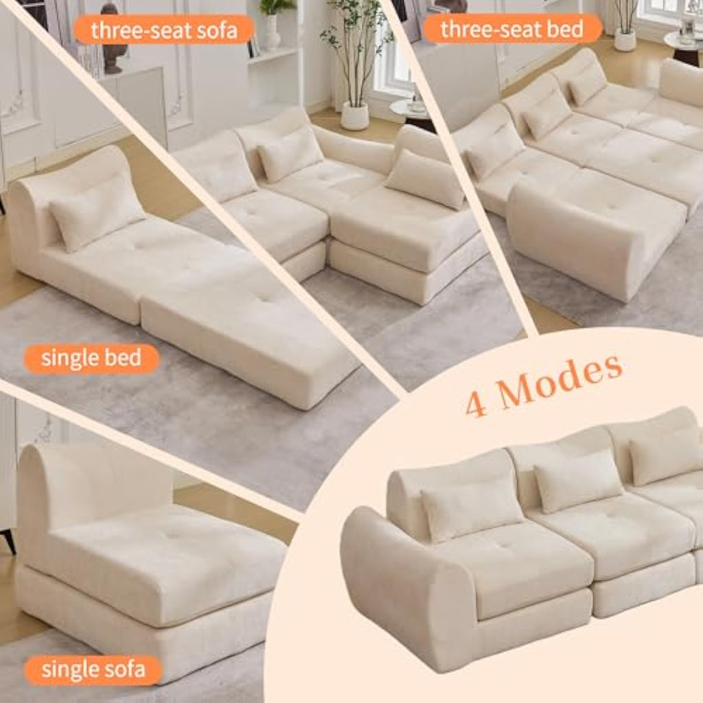 4-in-1 Folding Sofa Bed