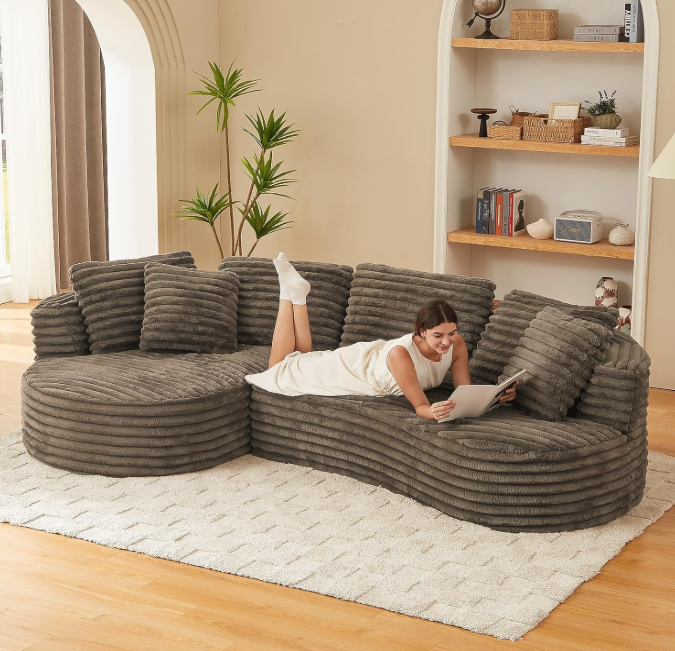 Boneless Modular Sofa for Modern Living